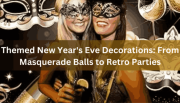 Themed New Year’s Eve Decorations From Masquerade Balls to Retro Parties